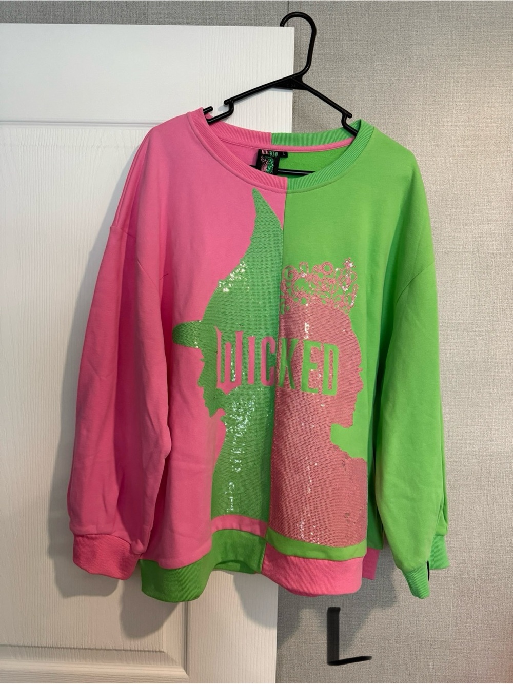 Queen of sparkles Wicked Pink & Green